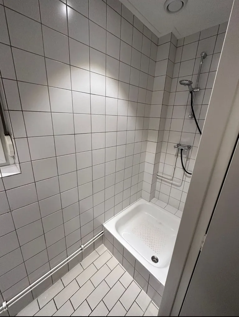 Badkamer voor sloopwerk