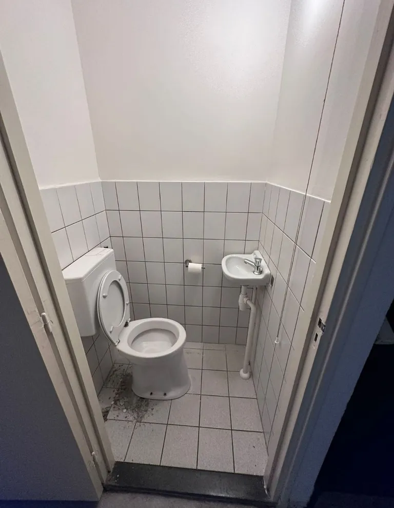 Toilet voor sloopwerk