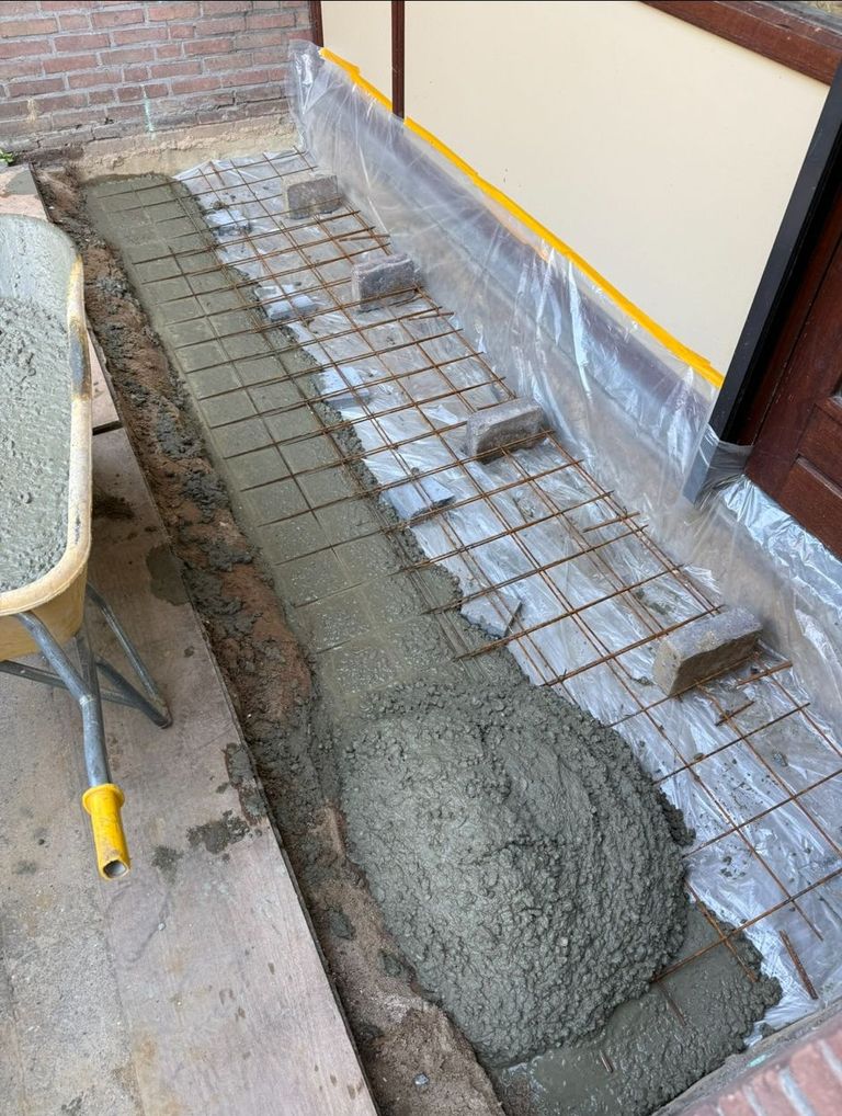 Uitbouw aan woning in Zuid-Limburg